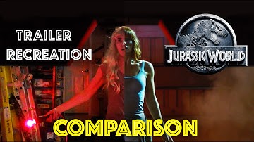 Jurassic World Trailer Comparison