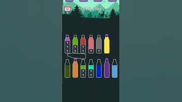 Water sort puzzle level 2504