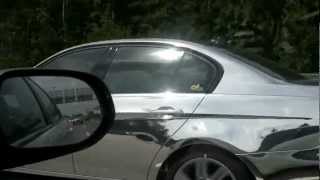 Хормированная БМВ на улицах Москвы | Chrome BMW in Moscow streets(, 2012-06-26T17:02:49.000Z)