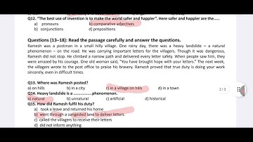 CEP CLASS 7 ENGLISH ASSIGNMENT -2 FULLY SOLVED 