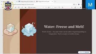Title:🔄 Reversible & Irreversible Changes | Science Made Easy 🌟