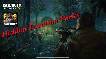 COD Mobile Zombies Getting All perks, Hidden location