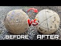 Restoration of football before and afterspecialgang