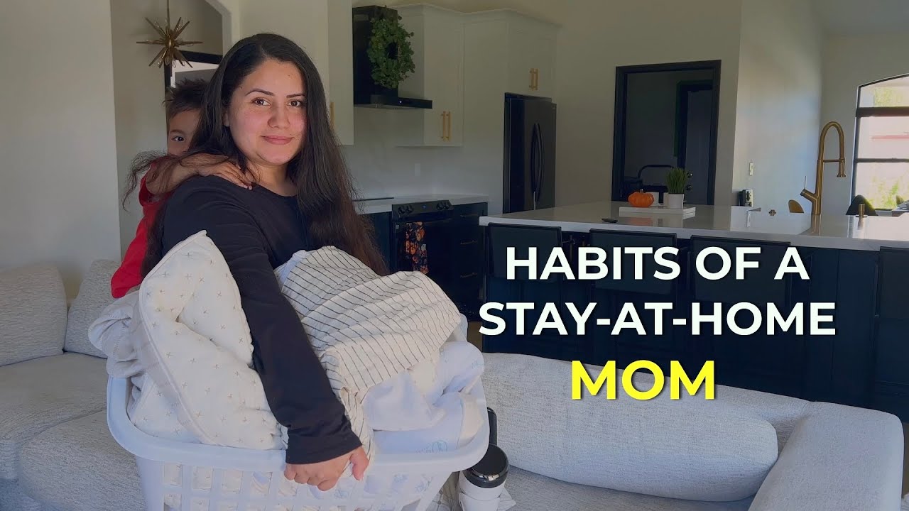 8 habits of a stay-at-home mom 🏡 - YouTube