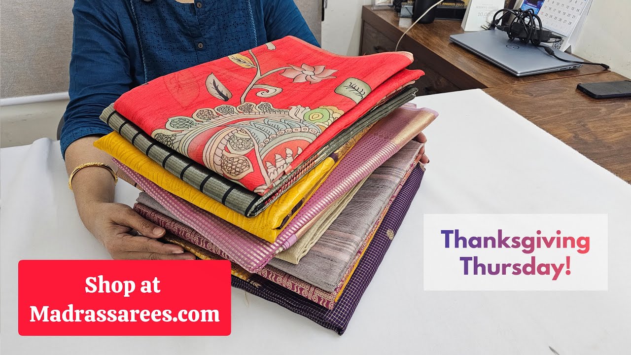Mar 5 | Thanksgiving Thursday! | shop at Madrassarees.com