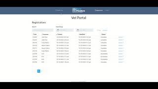 How to register a Paw Finders tag in the Vet Portal