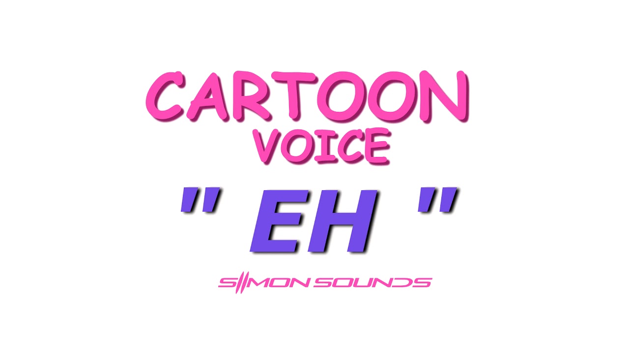 Hello voice. Voice cartoon.