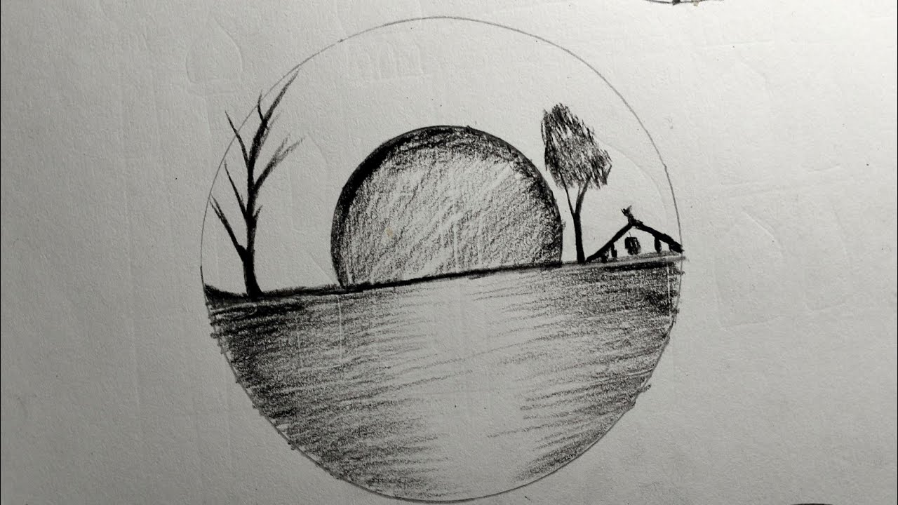 how to draw Circle shading drawing easy drawing YouTube