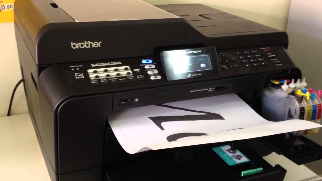 Impressão A3 Duplex com Brother J6710 e J6510 YouTube