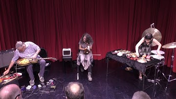 Fred Frith, Nava Dunkelman and gabby fluke-mogul @ The Stone 9-24-19 1/3