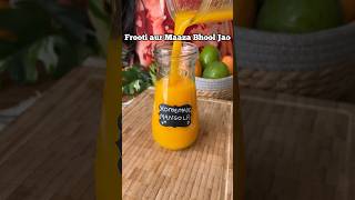 Mango Juice At Home No Preservative Or Chemicals. Homemade Maaza , Frooti Goodness Of Summer