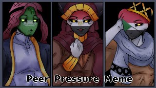 Peer Pressure Meme (Countryhumans Meme)//MiddleEast   Turkey