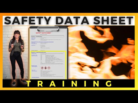 SAFETY DATA SHEETS TRAINING VIDEO | By Ally Safety