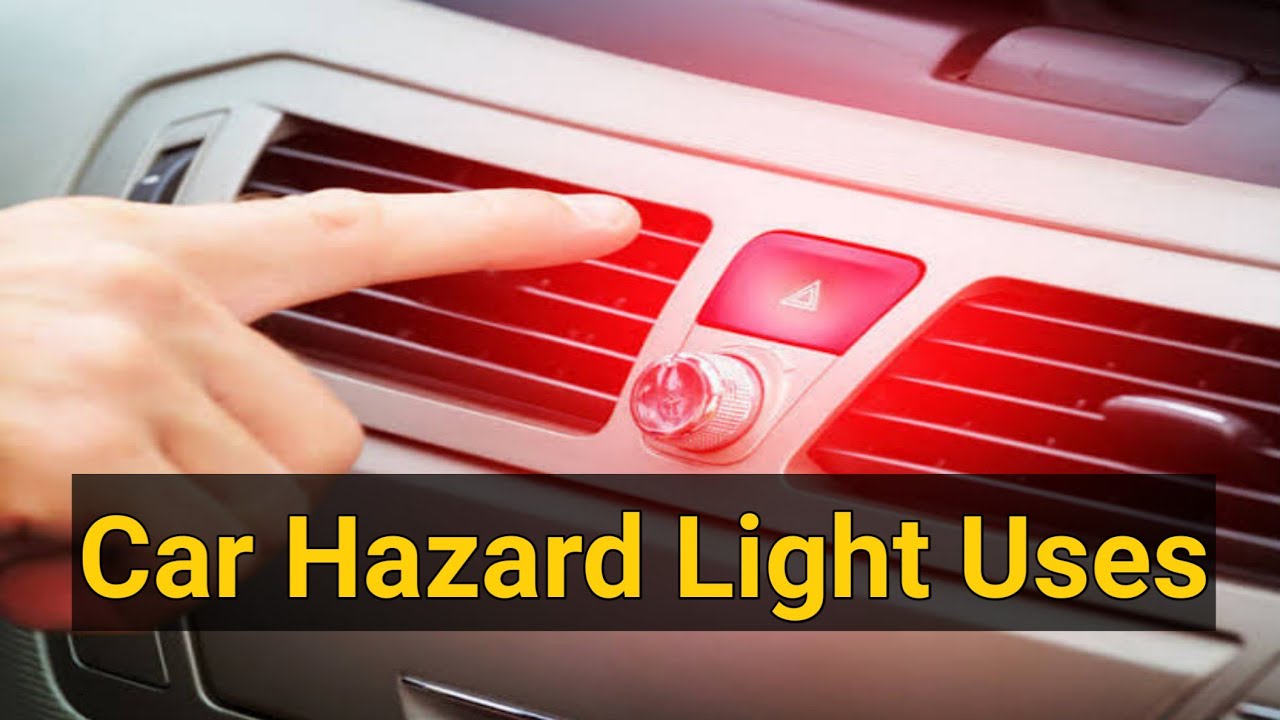 When to Use Car Hazard LightHazard Benefits Kiran Car Craze YouTube