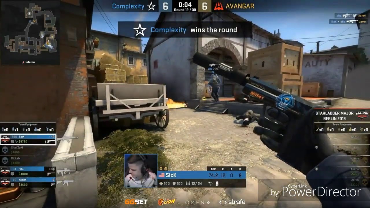 Complexity VS AVANGAR | MAP: Inferno | StarLadder Major 2019 Main Qualifier