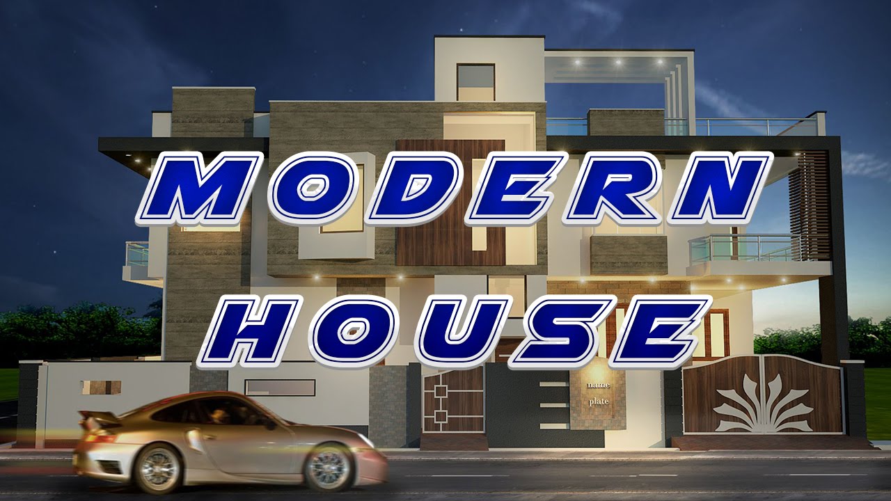 3D Modern House Art Collective Animaton |Sketchup,Lumion,PS,AfterEffects|