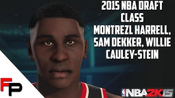 NBA2K15 - PS4 - Draft Class Update 4 - Willie Cauley-Stein, Montrezl Harrell & Sam Dekker