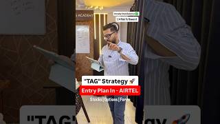 Stock Selection &amp; Entry Plan In Airtel 🚀 Morning Trade Setup 📈#madovertrading#nifty50#yoytubeshorts