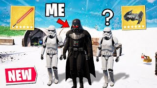 I Pretended I'm the Darth Vader Boss in Fortnite