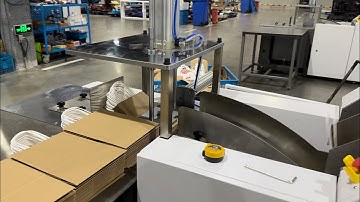 A220-D High Speed Double Cup Paper Bag Making Machine within Inline Bag Collect and Press Unit