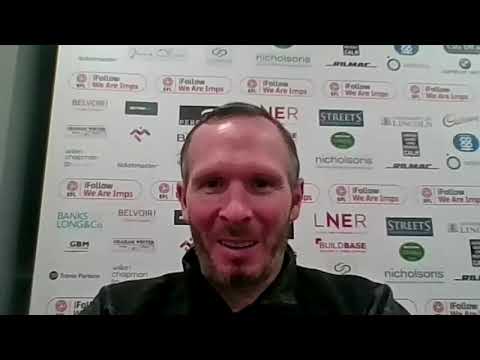 Michael Appleton ahead of Lincoln City's semi-final clash vs Sunderland