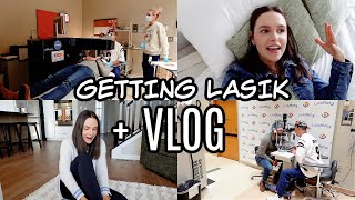 VLOG: getting lasik eye surgery(!!), fitness update + days in my life!