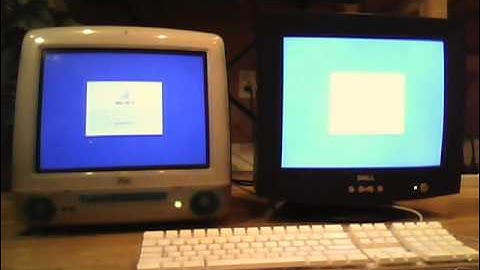 Dell E772c CRT Monitor Video Mirroring with the Blueberry iMac G3