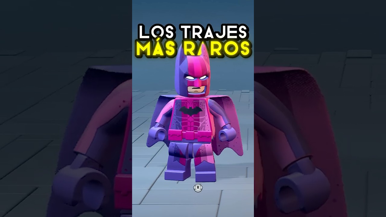 Los TRAJES MÁS RAROS de LEGO BATMAN 🤔🦇 #lego #batman #gaming #videojuegos #vandal