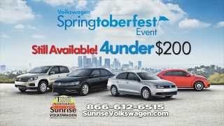 April 2013 Extended Springtoberfest Event at Sunrise Volkswagen