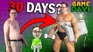 Getting RIPPED in Wii Fit U?! | Game Dave