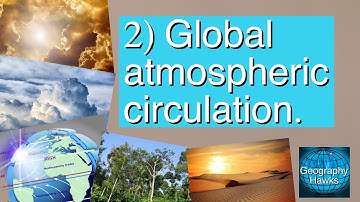 2) Global atmospheric circulation. Powered by @GeographyHawks
