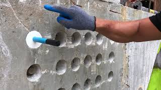 Installation Demonstration (Post Tension Plugs)