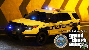 GTA 5 PC - Rockstar Editor - LSPD Responding Code 3 Compilation #2