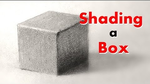 How to Draw and Shade a Cube