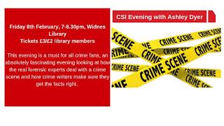 Halton Library January - April 2019 Events