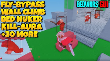 Most OP bedwars hack gui ever created, unpatchable (pastebin 2022) fly, kill aura, bednuker, speed