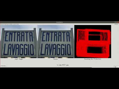 Quadbox: Quadrilateral Bounding Box Based Scene Text Detection Using Vector Regression