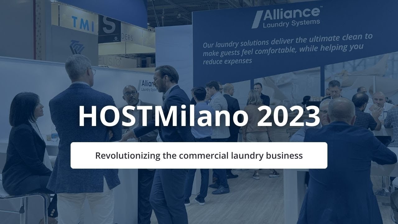 Revolutionizing the commercial laundry business at HOSTMilano 2023