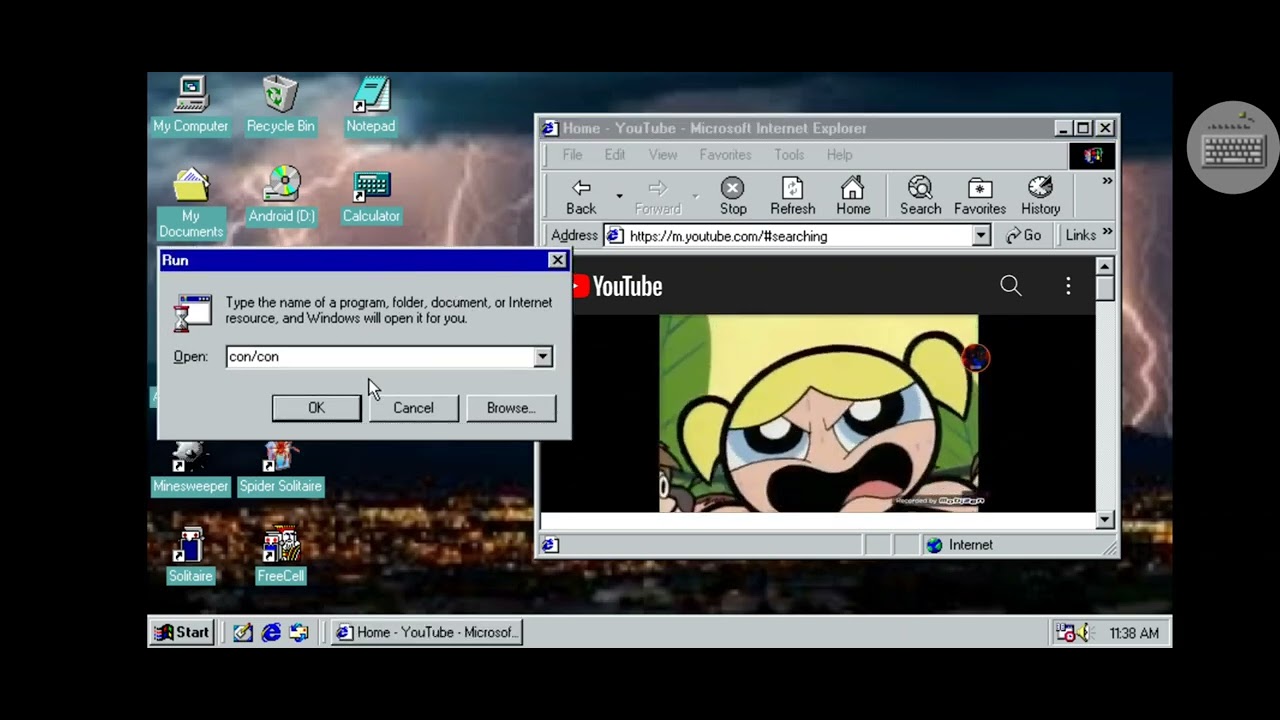 Buttercup makes bubble crying has BSOD - YouTube