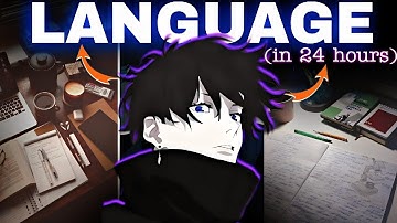 Learn to Speak Any New LANGUAGE in Just 24 Hours