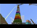 Mi torre super alta de Minecraft parte exterior