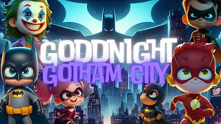 Goodnight Gotham City🦇🌙ULTIMATE Calming Bedtime Stories for Babies and Toddlers with Relaxing Music