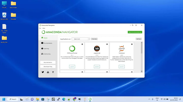 How to launch Jupyter Notebook from anaconda navigator| anaconda prompt | JupyterNotebook