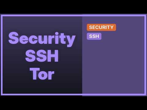 SSH tunneling along with Tor
