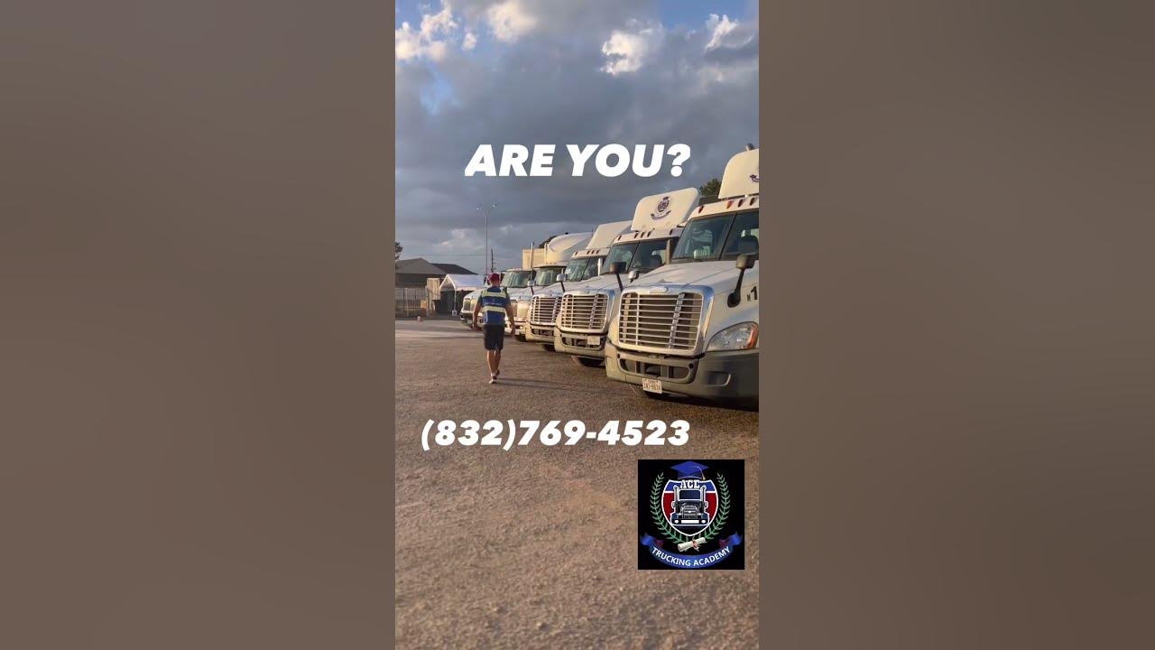 Come Get Your CDL with us, Houston, TX (832)7694523. cdltraining 