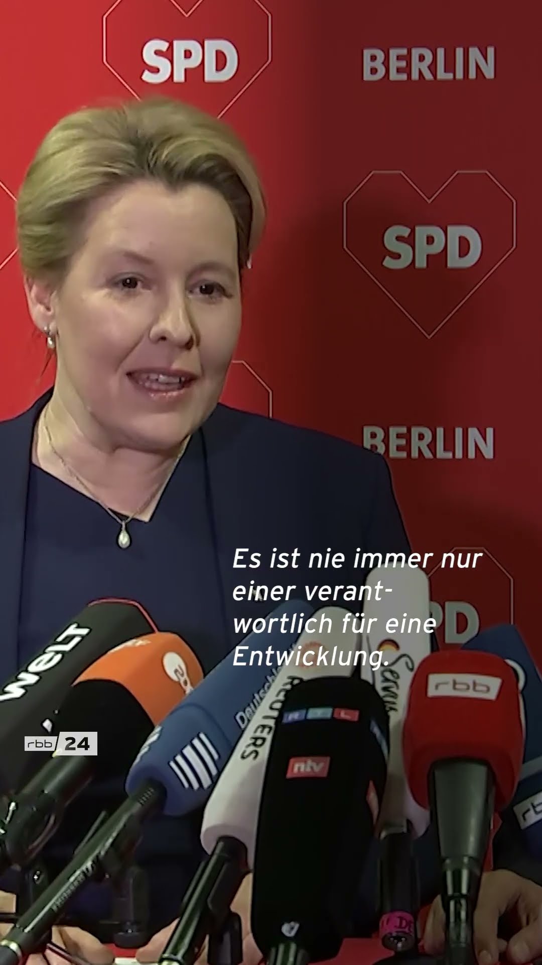 Gewalt gegen Politiker: Angriff auf Franziska Giffey | BR24