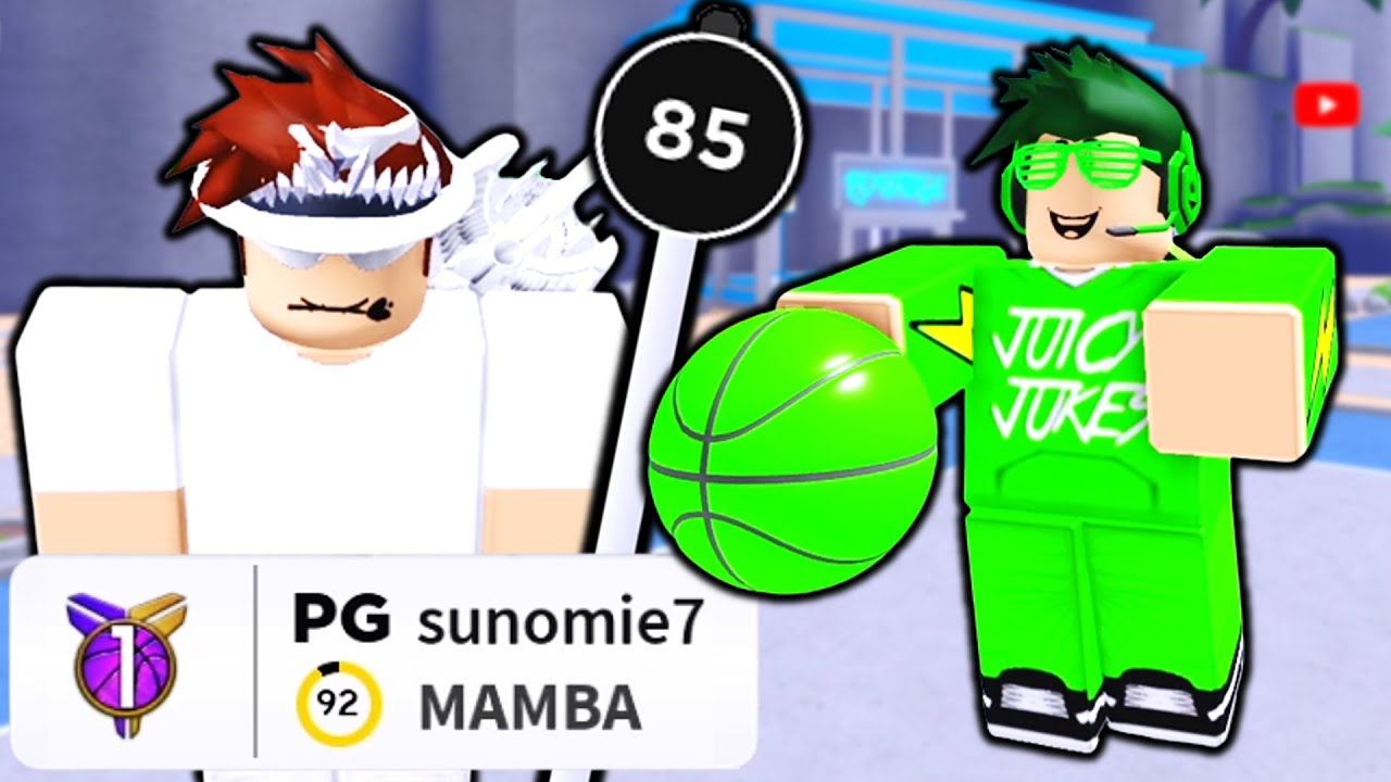 I BEAT A MAMBA ONLY USING 85 POWER! (HOOPZ ROBLOX BASKETBALL)