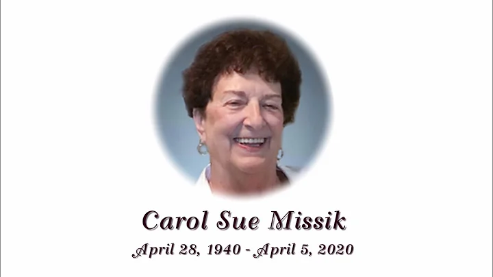 Carol Missik Funeral Service, April 9 2020 at McGo...