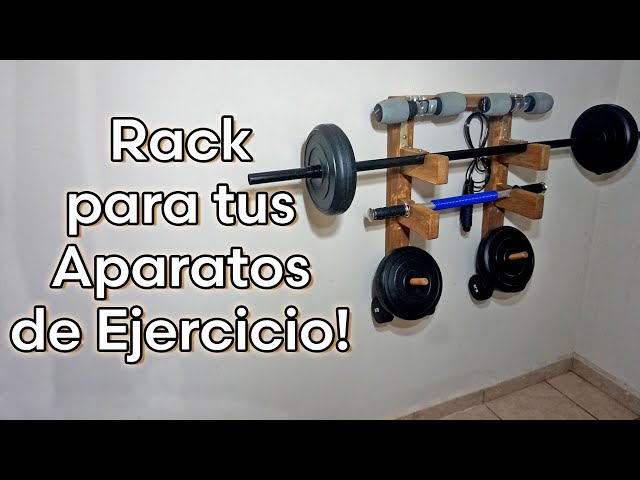 Soporte discos pesas para rack. Organiza tus discos de pesas