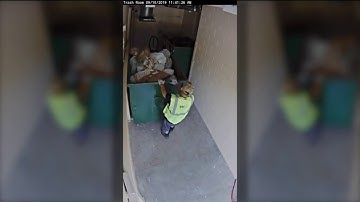 Video Shows Waste Management Workers Trying to Frame Customer by Overloading Dumpster